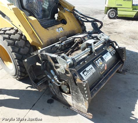 low flow skid steer tiller|skid steer milling head attachment.